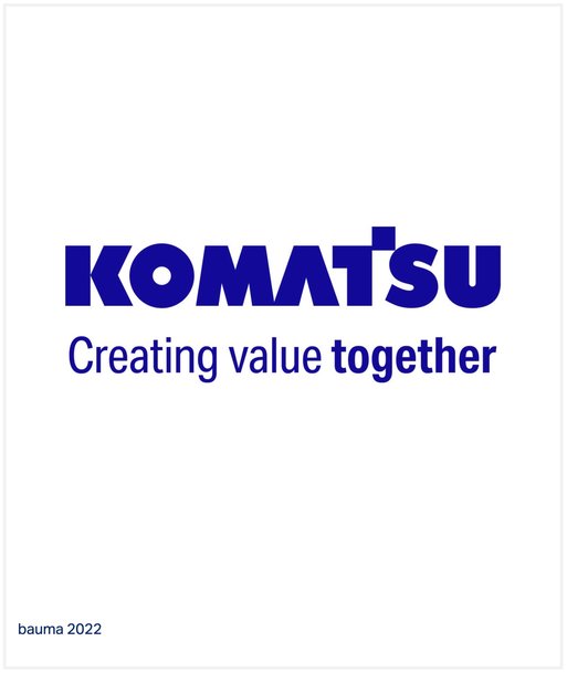 Komatsu Europe ti dà il benvenuto al bauma 2022